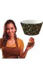 50 Cupcake Versiering Wikkels Oud & Nieuw 5 Cm