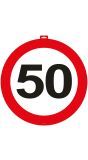 50 jaar verkeersbord deurbord