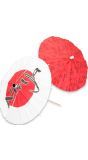 6 Ninja Cocktail Parasols