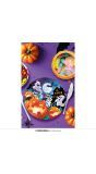 6 papieren eetborden vrolijke pompoen halloween