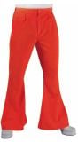 60s hippie broek oranje mannen