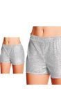 70's Zilveren Pailletten Shorts