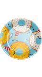 8 Papieren Donut Bordjes