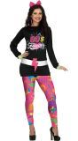 80S Forever Outfit Dames