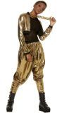 80'S Hammer Time Kostuum Vrouwen Goud