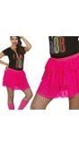 80's Neon Roze Rokje