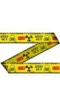 Afzetlint danger gevaarlijke stoffen geel