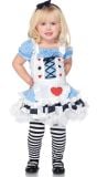 Alice in wonderland kostuum kind