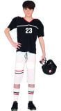 American Football Rugby Outfit Kind Zwart 14-16 Jaar