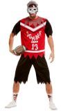 American football zombie outfit