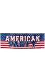 Amerikaans thema banner