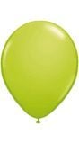 Appelgroene metallic ballonnen 10 stuks