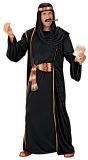 Arabische Oliesjeik Zwarte Outfit Heren