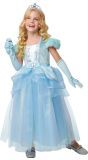 Assenpoester Prinses Jurk Meisjes Blauw