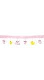 Babyshower meisje papieren slinger