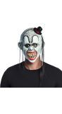 Bad Clown Latex Hoofdmasker met Haar Halloween