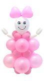 Ballonfiguur knutselset baby meisje