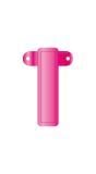 Banner letter I magenta