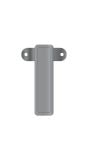 Banner letter I metallic zilver