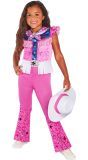 Barbie Cowgirl Outfit Meisjes Roze