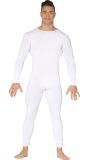 Basic bodysuit heren wit