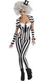 Beetlejuice Dames Korset Outfit