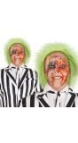 Beetlejuice Pruik Groen