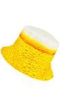 Bier Visserhoedje Geel Dames Mannen