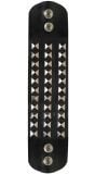 Biker spijker armband 3 rijen