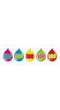 Birthday 100 jaar ballonnen slinger 10 meter