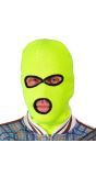 Bivakmuts Neon Geel Dames Heren Feest
