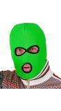 Bivakmuts Neon Groen Dames Heren Feest