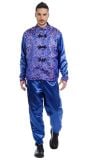 Blauw chinees pak