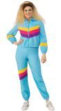 Blauw Fout Trainingspak Dames 80s