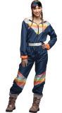 Blauw Regenboog Skipak Dames