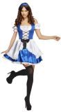 Blauw wit Alice jurkje