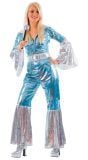 Blauwe Abba jumpsuit
