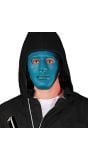 Blauwe Anonymous Masker