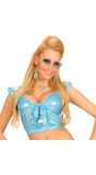 Blauwe Top met Strik