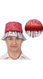 Bloederig brein vissershoed halloween