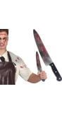 Bloederig mes 39 cm halloween