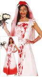 Bloederige bruid jurk halloween dames