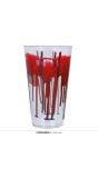 Bloederige Drinkbeker Transparant 15 Cm Halloween