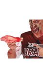 Bloederige hand 25 cm halloween