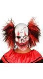 Bloederige horror clown masker