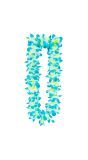 Bloemenketting Blauw Hawaii