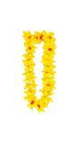 Bloemenketting Geel Hawaii