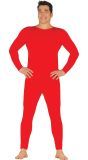 Bodysuit rood heren