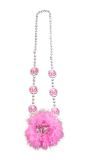 Bonte roze Sweet 16 ketting