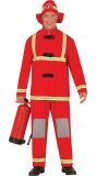 Brandweer kostuum heren